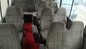 7.50R16 Tyre Second Hand Toyota Coaster Bus 30 Seater With 6 Engine Cylinder