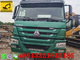 420 HP Green Color HOWO 6*4 Wheel Used Tractor Trucks Manual Transmission Type