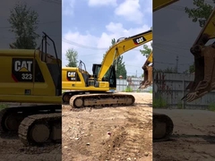 21.8 toneladas de segunda mano CAT 323 Excavadora 1.30 M3 con buen mantenimiento