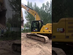 24500Kg de segunda mano Excavadora hidráulica de rastreo CAT326 con motor Cat® C4.4