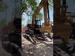 Construcción CAT315 Mini excavadora usada 0.65m3 Cubo 13990 Kg Peso