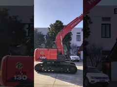 HITACHI ZX130 Mini excavadora usada de Hitachi 0,52m3 Capacidad 13100Kg para el transporte