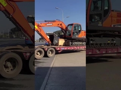 Doosan DX130 Excavadora de rastreo de uso 0.53m3 13010kg con sistema hidráulico