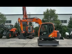 DX75 Excavadora de Doosan de segunda mano 0.40m3 Cubo 7500kg con operación de seguridad