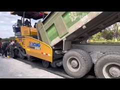XCMG RP603L máquina de pavimentación usada 13t capacidad neumáticos de cuatro ruedas para transición flexible